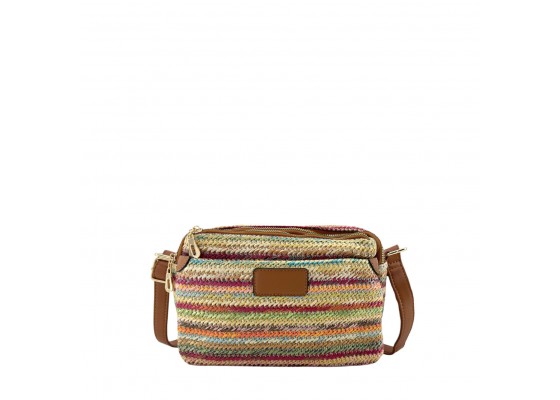 Bolso Bandolera Rafia